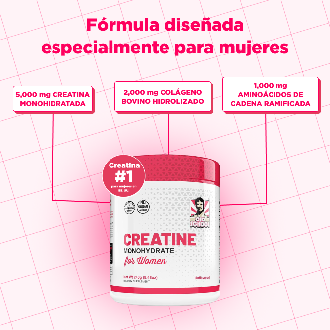 CREATINA MONODRITADA PARA MUJERES 100% ¡ENVÍO GRATIS! 💎