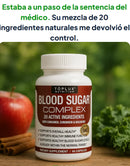 BLOOD SUGAR COMPLEX | CONTROL GLUCÉMICO CON INGREDIENTES NATURALES!