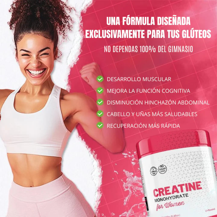 CREATINA MONODRITADA PARA MUJERES 100% ¡ENVÍO GRATIS! 💎