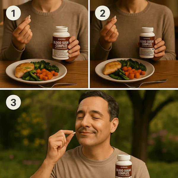 BLOOD SUGAR COMPLEX | CONTROL GLUCÉMICO CON INGREDIENTES NATURALES!
