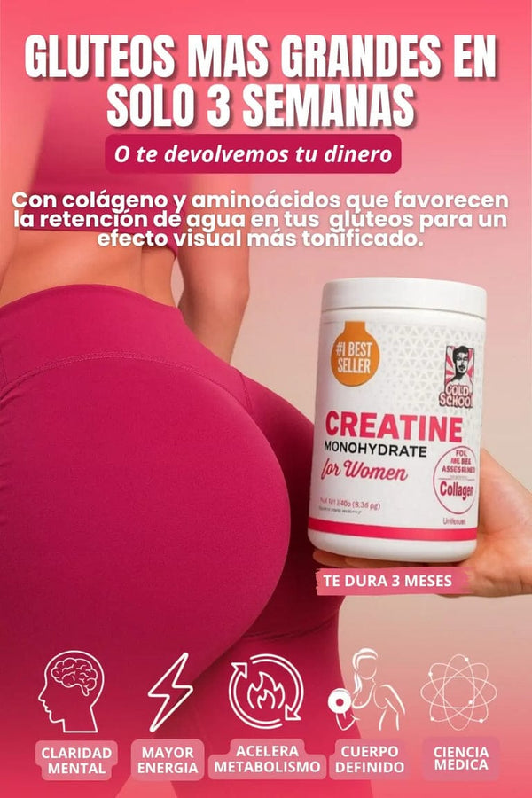 CREATINA MONODRITADA PARA MUJERES 100% ¡ENVÍO GRATIS! 💎