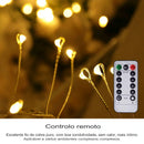 🎁GUILA DE LUCES LED DE ALAMBRE DE COBRE MULTICOLOR + ENVÍO GRATIS💎